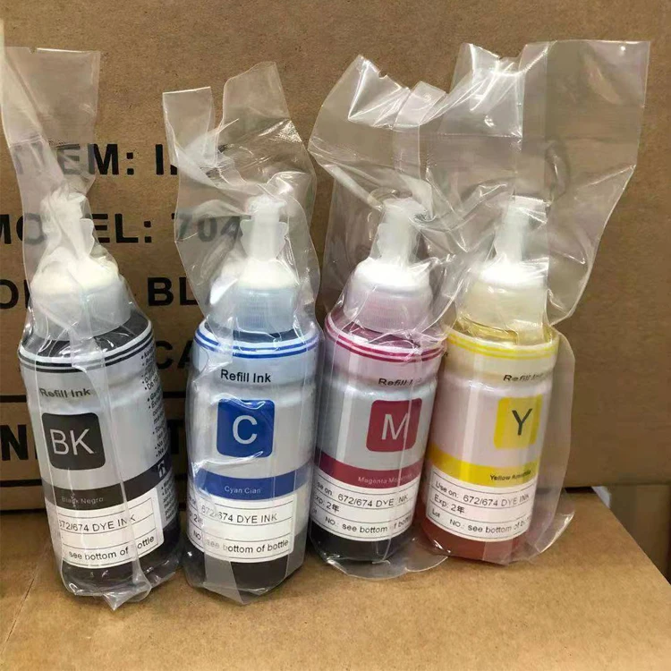 Tinta De Recarga Especial Para Impresora De Inyección De Tinta,Color  Prémium Para Impresora De Inyección De Tinta Ep L800/l805/l850/l1300/l1800, Tipo 672/674/664/673 - Buy Refill Dye Ink,Refill Ink,Premium Dye Ink  Product on Alibaba.com