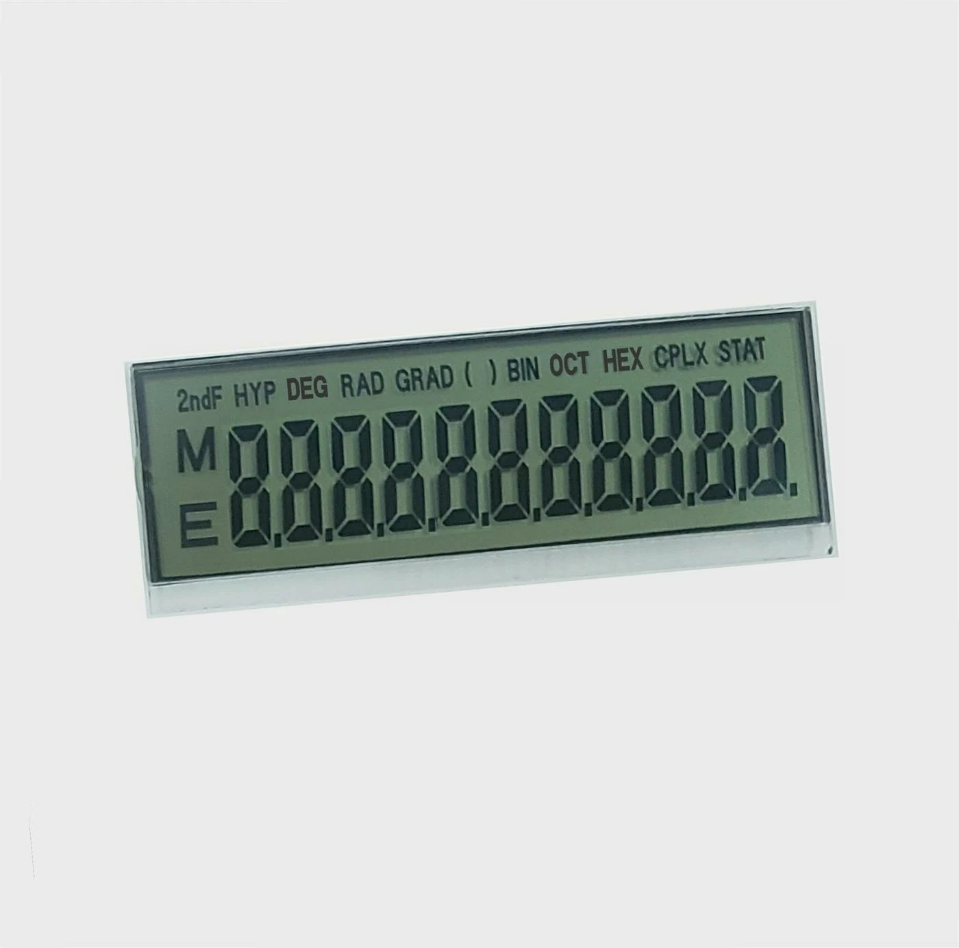 Digit 7 Display Design Tn Custom Screen Segment Pin Lcd for Small 12 Digits Display Calculator