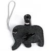 Forme d'éléphant Noir