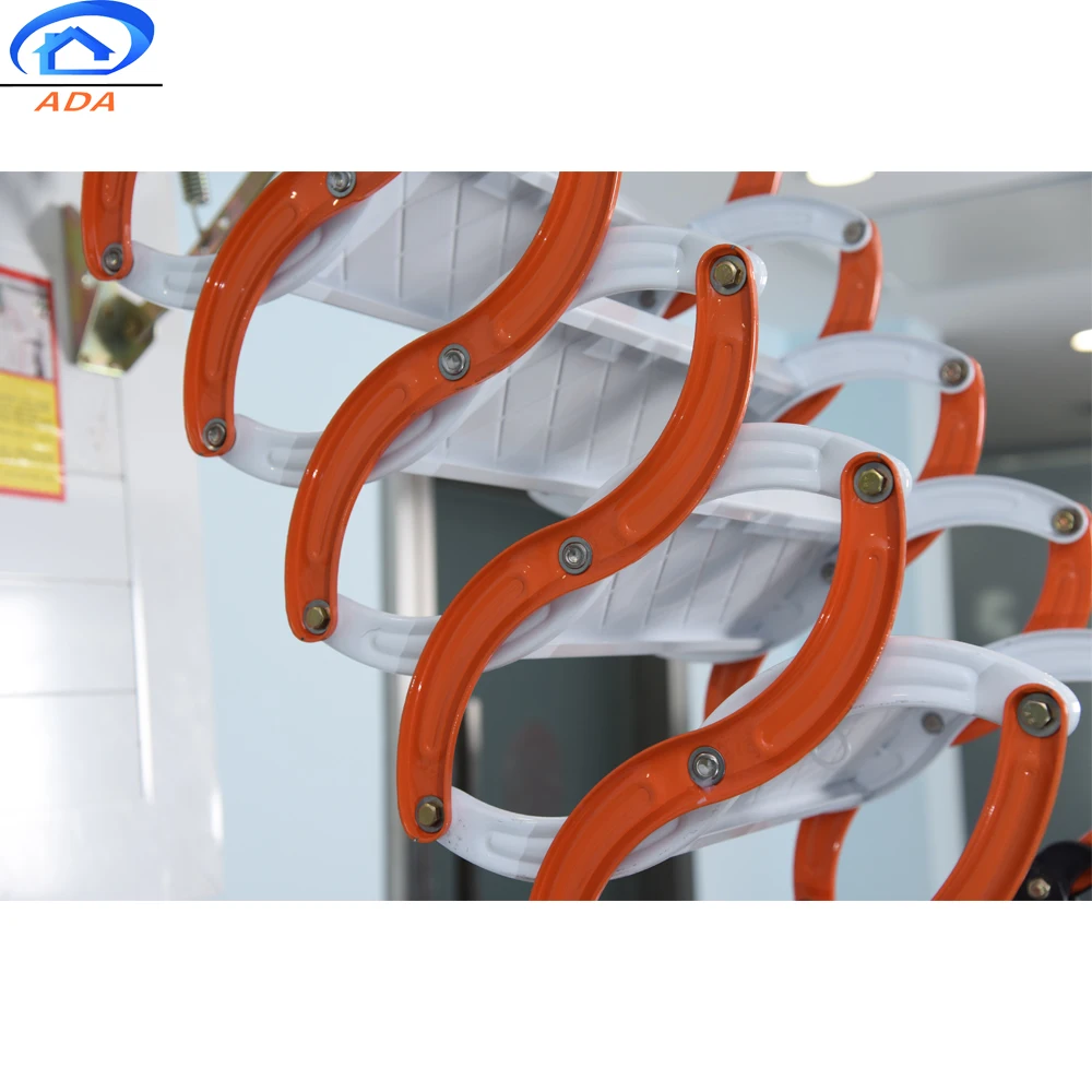 Multi Functional Household Invisible Telescopic Folding Roof Basement Ladder