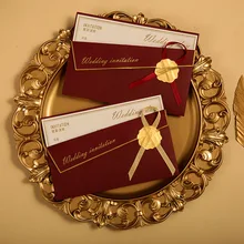 Custom Party weeding invitation cards luxury wedding invitation cards and accessories wholesale Business invitation card