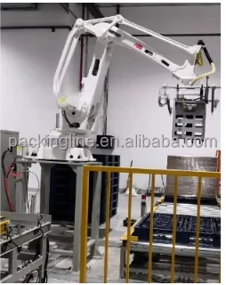 Full Automatic Manipulator Palletizer Robot Arm for Carton Box Bags ...