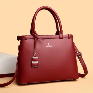 2026 New Designer Luxury Classic Business Soft Ladies Handbags Hand Bag Pu Leather Fashion Womens Fashion Tote Bags