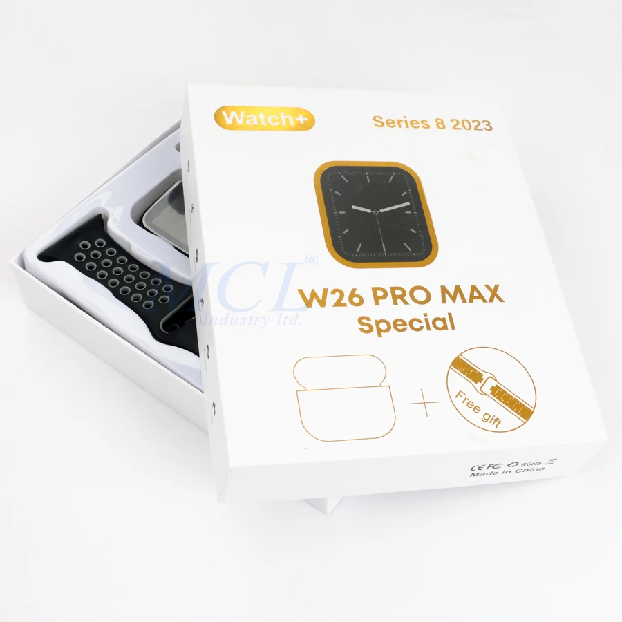 W26 Pro Max Special Smart Watch 2 In 1 Earbuds Series 8 Watch Reloj ...