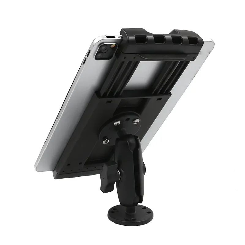 Screw Mounted Tablet Stand Adjustable Socket Arm Mounts with Vesa