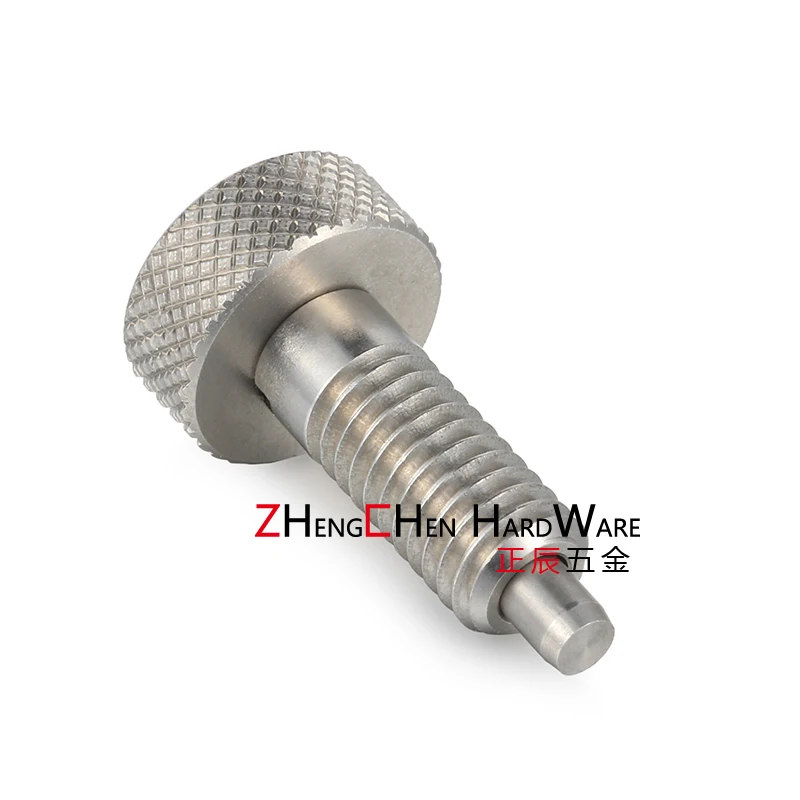 product customized wholesale ss304 ss316 carbon steel zinc plated knob style retractable spring plungers pin-61