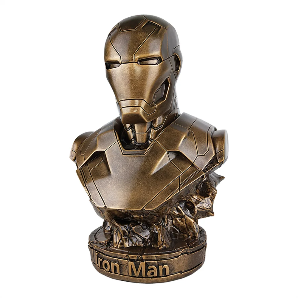 Фигурки героев Марвел из смолы, коллекционные игрушки красного цвета, экшн-фигурки