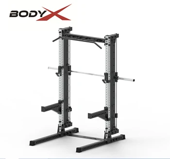 H0640SMS R7-Rider Squat Rack  Latzug mit Steckgewichte