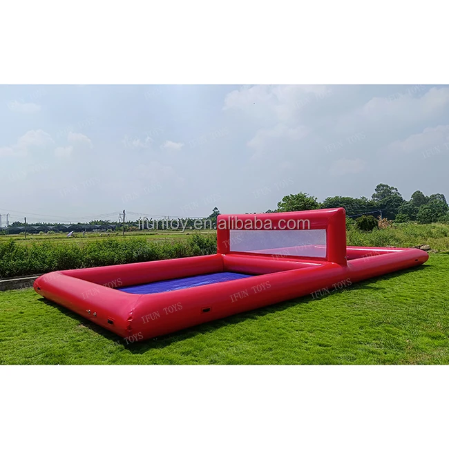 Outdoor Beach Volleyball Inflatable Pool / Inflatable Water Volleyball