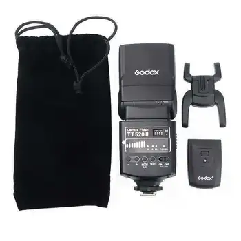 Godox Thinklite Camera Flash Tt520II with Build-in 433MHz Wireless Signal for Pentax FUJI DSLR Cameras