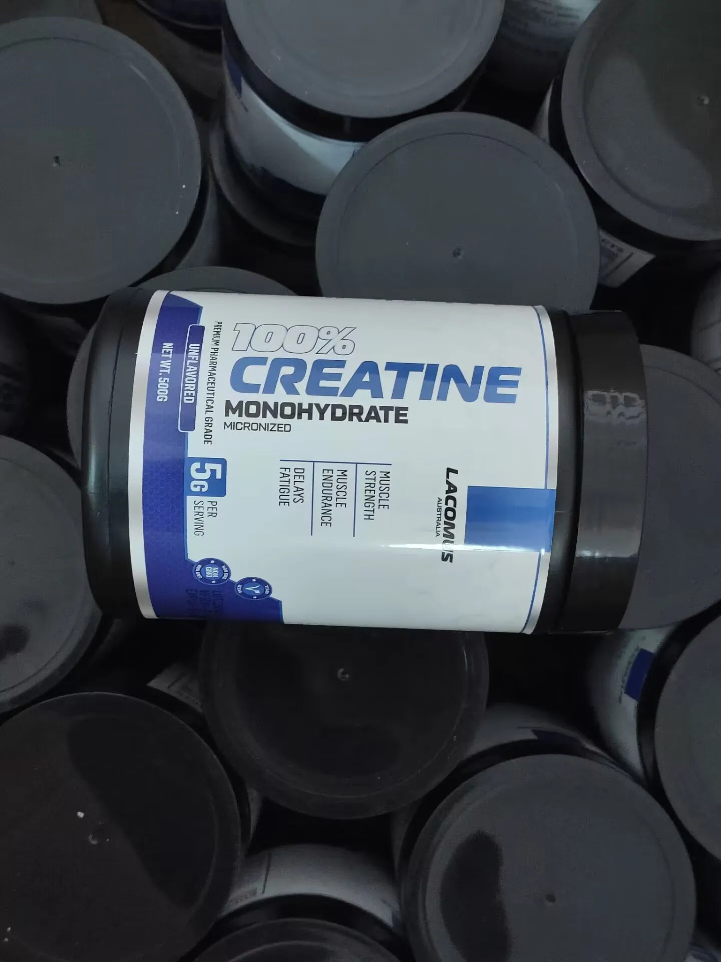 Julong 500g Creatine Monohydrate - Pure & Customized Powder