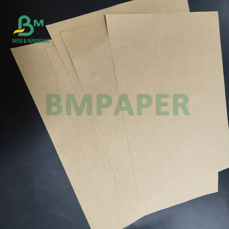 50gsm 60gsm Kraft Paper Roll For Food Bags 70 X 100cm Folding Resistant ...