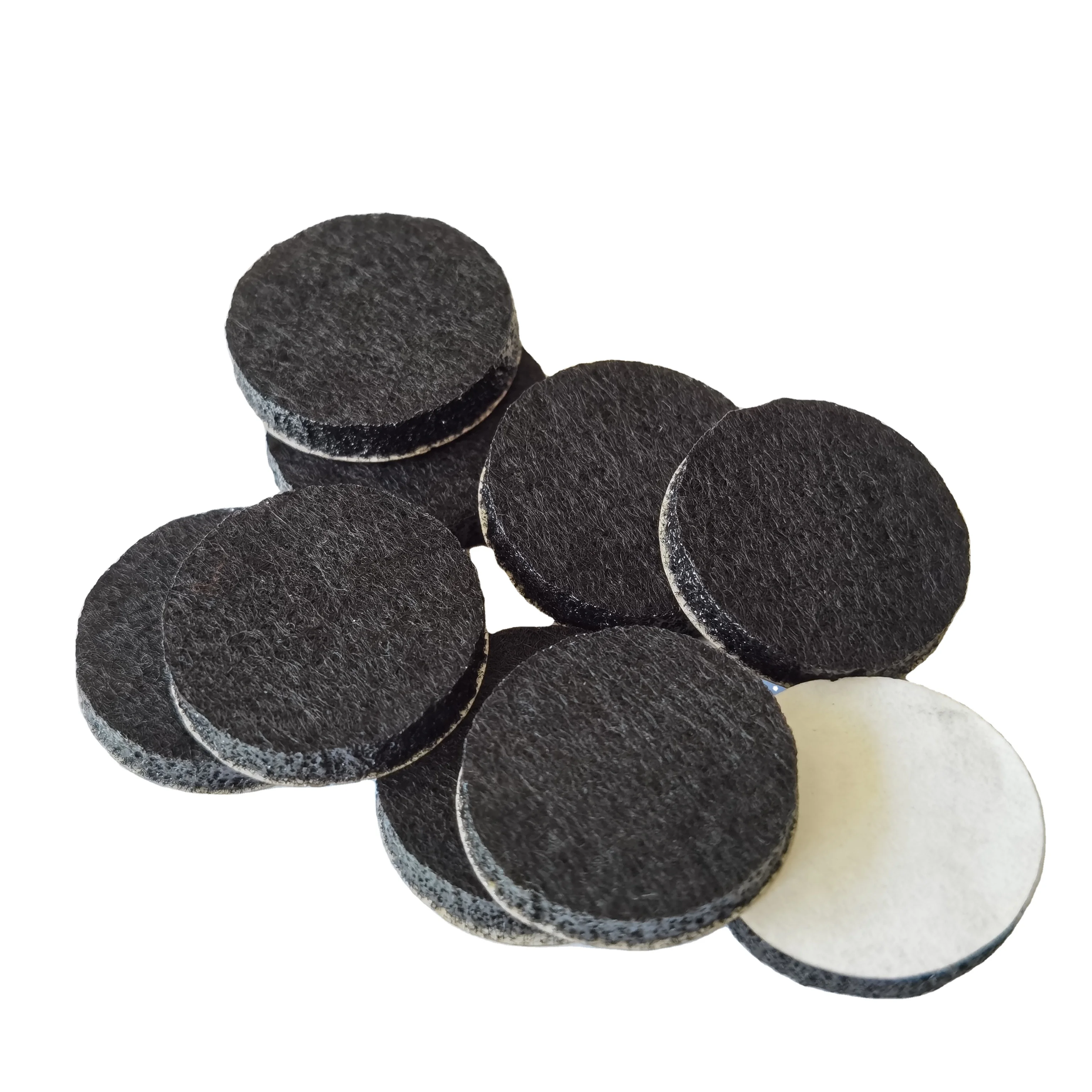 adhesive felt pads Furniture Protector white Brown Black Felt Pads Felt  Glider in customized sizes