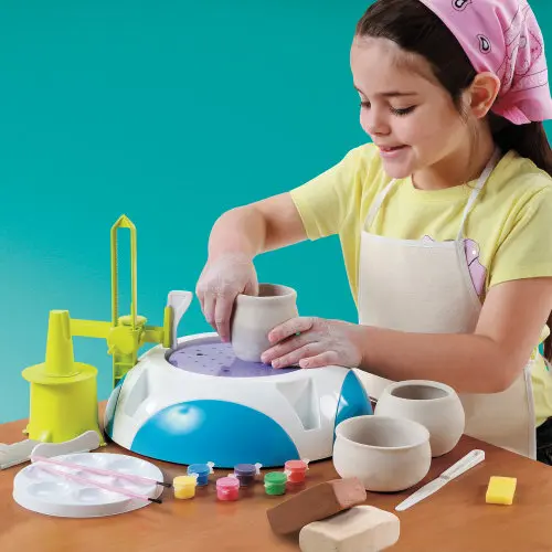 Buy Air Dry Clay for Pottery Wheel DIY Kit for Kids, Educational Creative  Playset for Learning and Fun Online at desertcartSeychelles