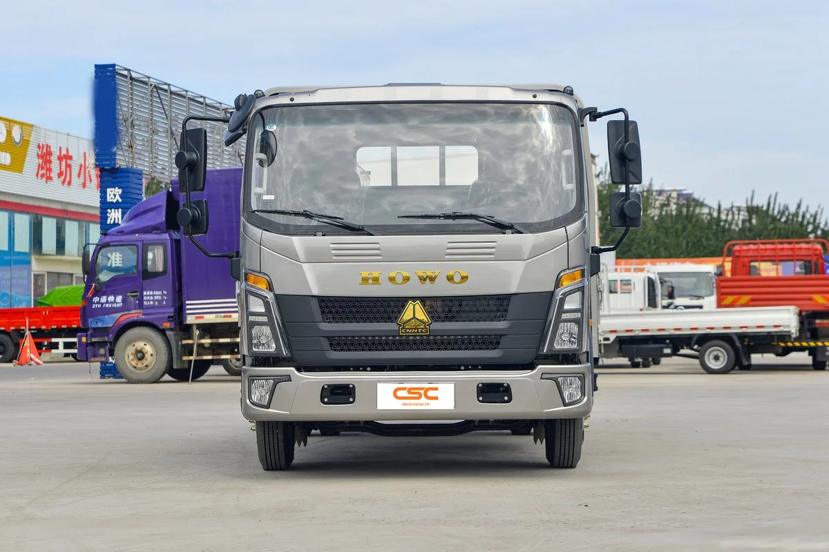 NEW Sinotruk HOWO HANJIANG 4x2 Euro 6 Diesel Left Hand Drive Small Mini Light Truck 140 HP 4.15m Single Fence China Cargo