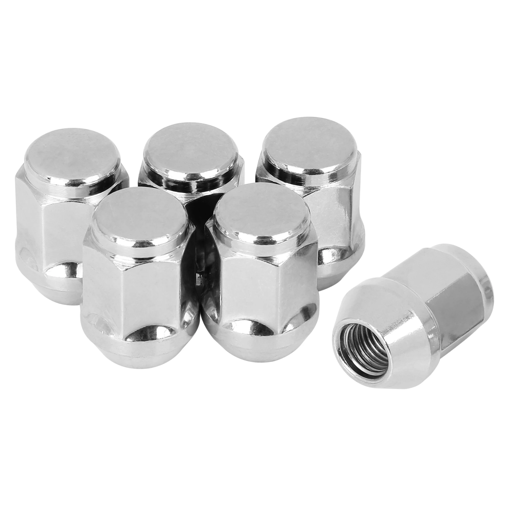 Performance Zinc-Coated Tapered Car Wheel Nuts - M12 X 1.5
