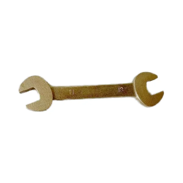 Oak Brand ISO9001/CE Non Sparking Tools Aluminum Bronze Double Open End Wrench 24*30mm OEM Acceptable