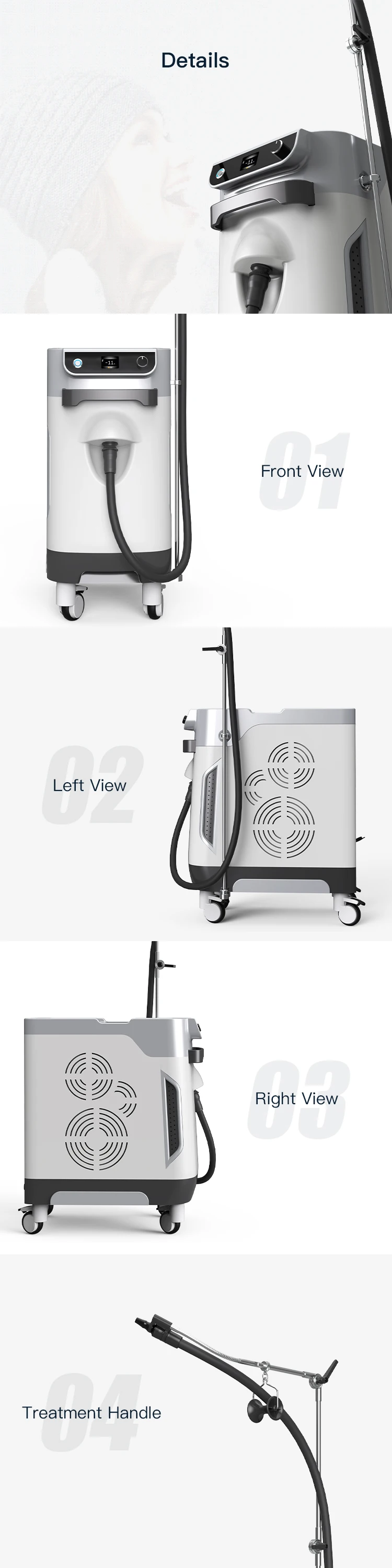 Cooling System Machine for Laser Treatment with Air Cooling Service Provided 5