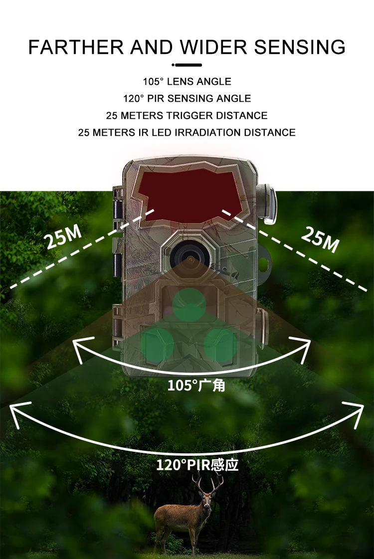 H888wifi 4K 32MP Hunting Camera Wireless Outdoor