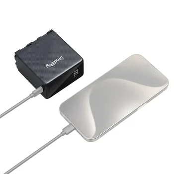 For SmallRig NP-F970 USB-C Direct Charge Camera Battery 10500mAh High Capacity USB-C Interface Support PD 36W Fast Charging detail image