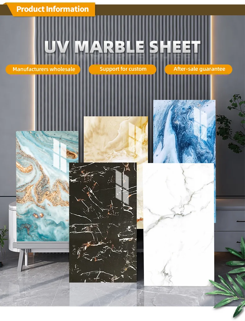 Decorative Wall Panel Pvc Marble Sheet 122024403mm For Decor Interior Uv Board Buy 4x8 Uv 