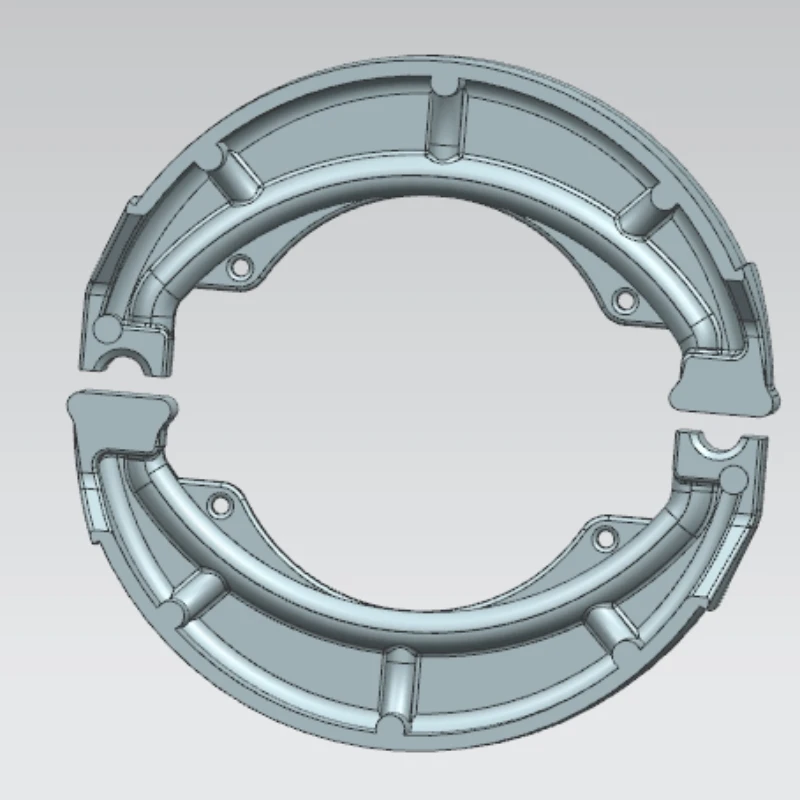 Longhua Design Die Casting Mold Manufacturer Die-casting Brake Pads  Brake Shoes Mold for Car Motor Production Line