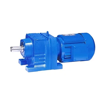 Helical Gear Box 2hp 3 Hp Electric Motor With Gearbox Combination - Buy 