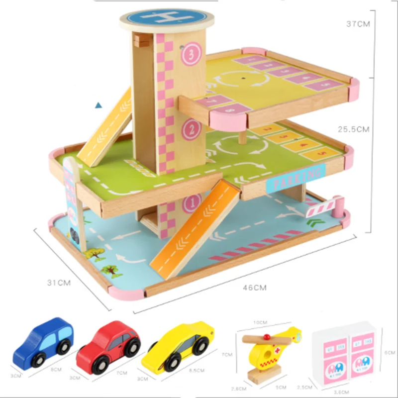 multi level garage toy