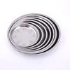 410 magnetic stainless steel shallow tray