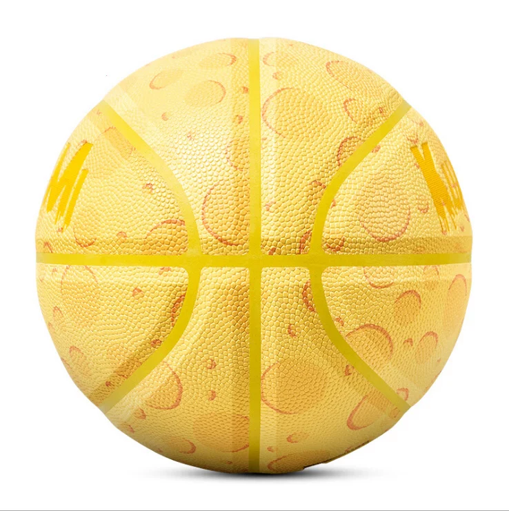 Source High Quality Cheese Basketball Surface Has Cheese Holes Cool Luxury  Special Design Basketball Indoor Outdoor on m.