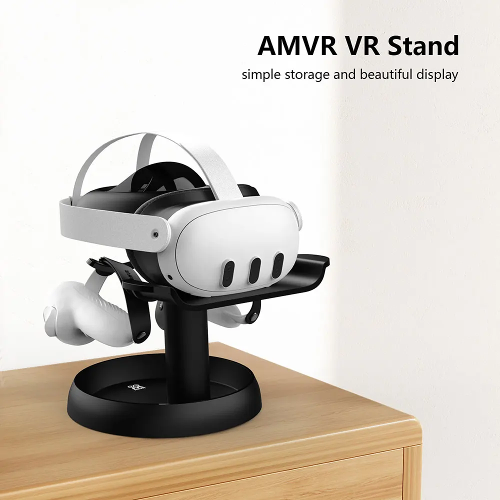 Vr Headset Holder Display Stand Accessories Adjustable Universal Glasses Storage Rack For Meta Quest 3 supplier