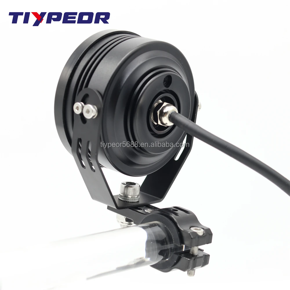 product tiypeor 80w motorcycle fog light spotlight cnc aluminum 10000lm super bright ip68 dual beam wireless switch auxiliary light-6