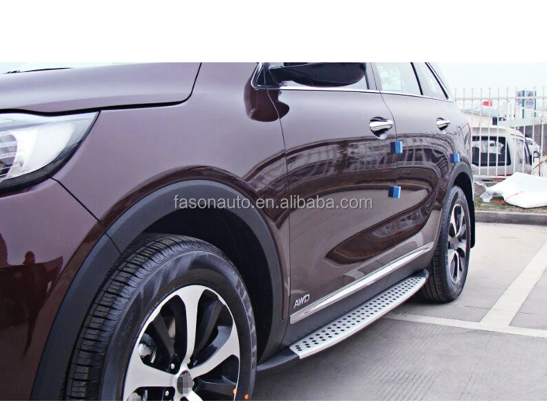 Fit For Kia Sorento 2015 2016 2017 2018 2019 Running Board Drop Steps