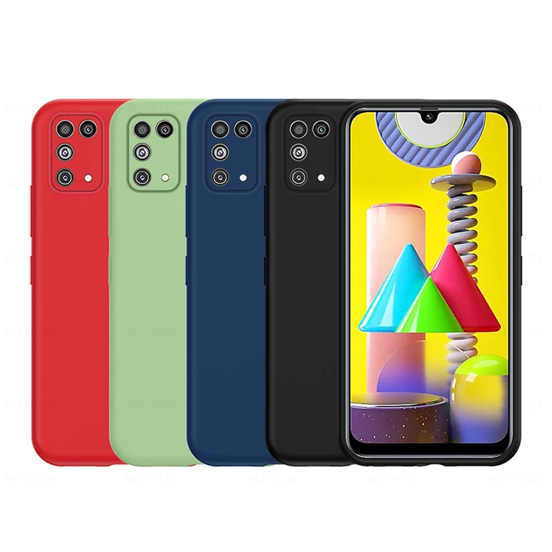 samsung m31 silicone back cover