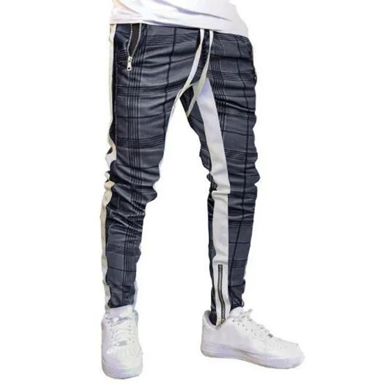 Men's Joggers - Fitness Tracksuit Bottoms, Skinny Sweatpants for Gym & Casual Wear