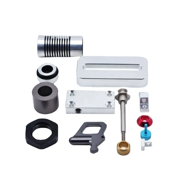 Dongguan Factory Custom High Precision CNC Machining Mechanical Housing Shell Anodized Aluminium LED Element K2 Flashlight Parts