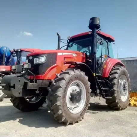 Китайский известный бренд сельскохозяйственный трактор мощностью 50-240 лошадиных сил полноприводный 115 продается по заводской цене