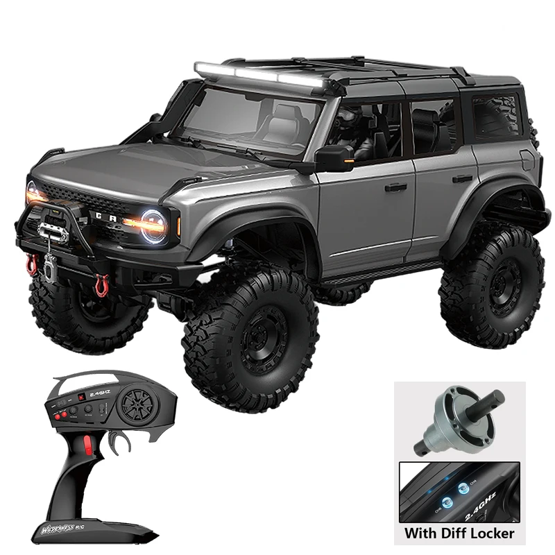 新品 1/10ブロンコ　HBR1001スケールクローラーラジコン 4WDオフロードRCロッククローラートラックHBR1001ブロンコ1:10