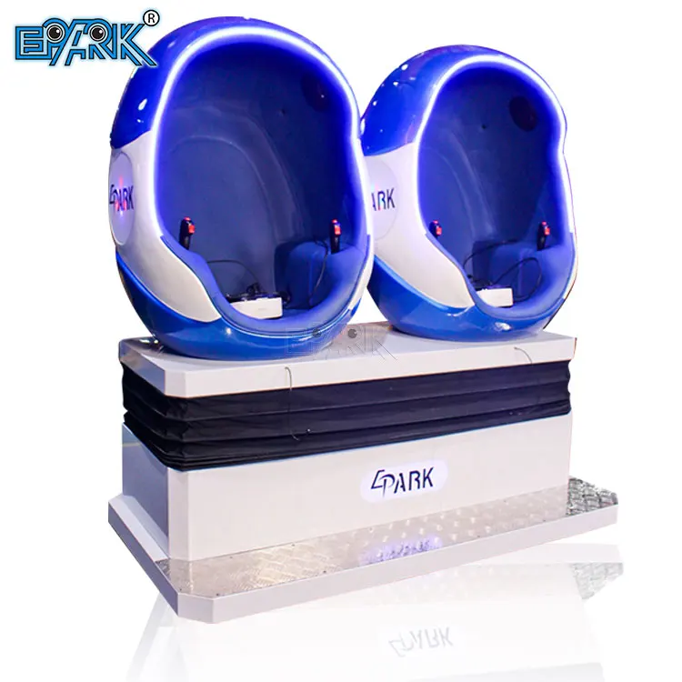 9D VR Egg chairs 2 players game machine-Guangzhou SQV Amusement