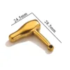 Golden-hair dryer [about 10.04g each]