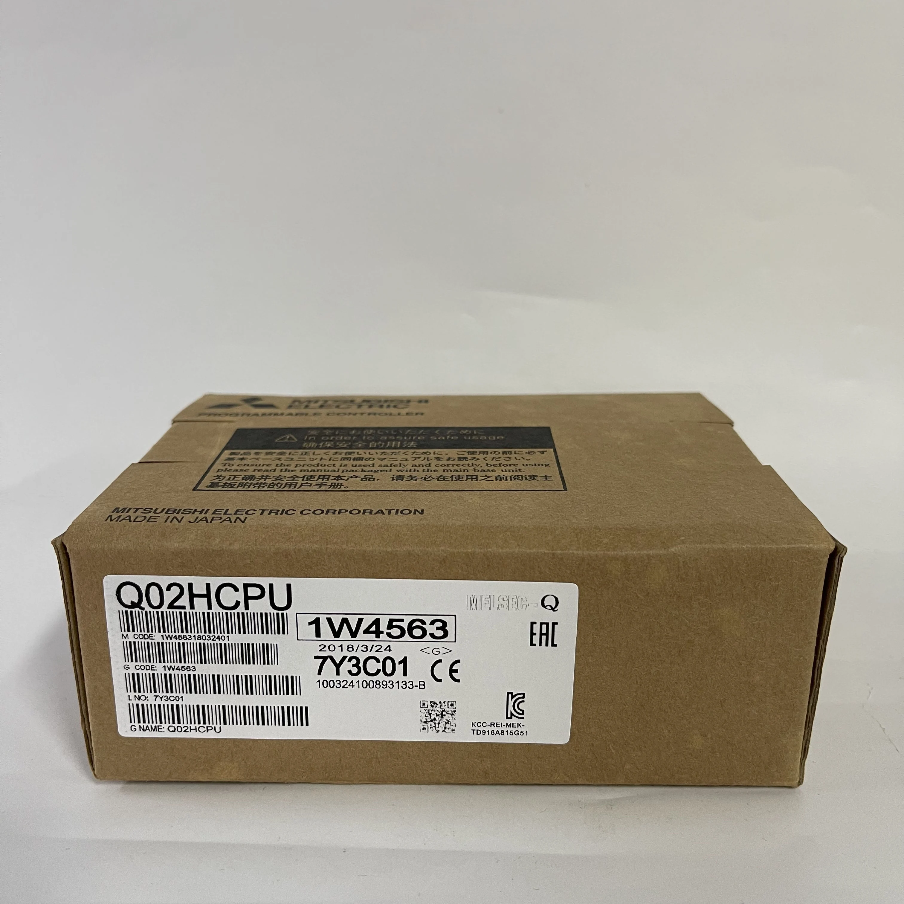 MITSUBISHI PLC CPU Module MELSEC-Q Series Q02HCPU MITSUBISHI PLC CPU Module MELSEC-Q Series Q02HCPU