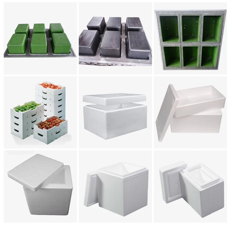 EPS Expanded Polystyrene Molding Machine Thermocol Molding Machine Styrofoam Box Molding Machine