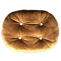 Anti-slip washable Pet short plush comfy pet sofa bed with removable case NO 2