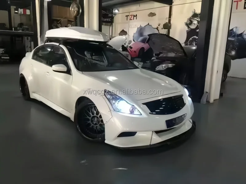 For Carbon Plastic LB Performance Wing Upgrade 07-09 Infiniti G25 G35 ...