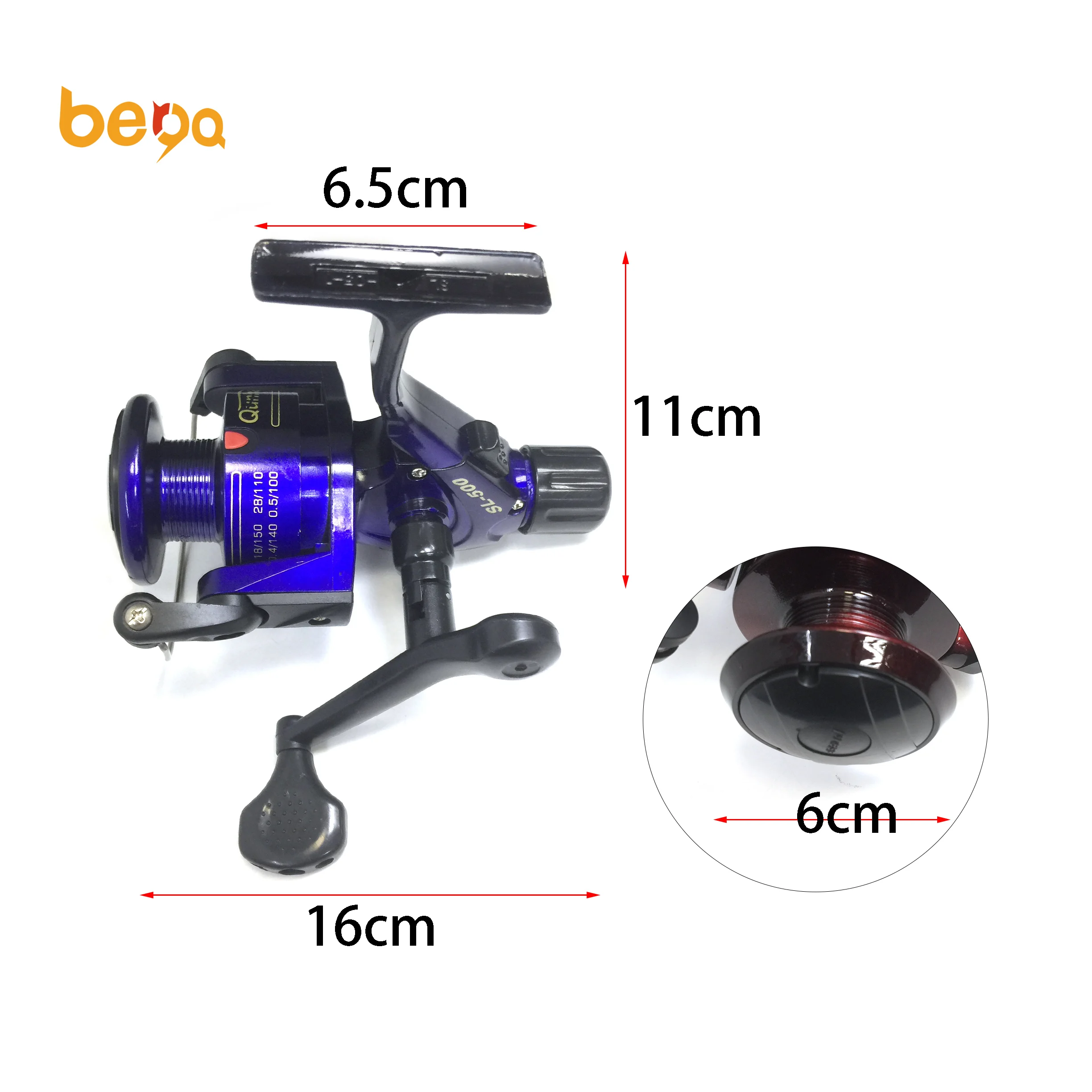 Ganapati SL 500 Fishing Reel Left Right Hand Interchangeable Collapsible  Handle Spinning Fishing Reel Left Right Hand Interchangeable Collapsible  SL500 Price in India - Buy Ganapati SL 500 Fishing Reel Left Right