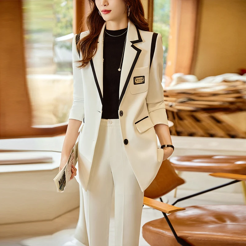 Costume Professionnel 2 Pièces Dress Barn - Taille 8 - Noir - Veste 1 Bouton & Pantalon - Neuf Avec étiquettes