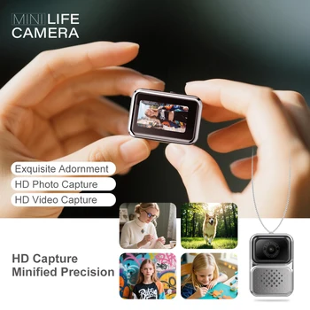 S130 Thumb Keychain Camera Wide Angle 480P Sports Video Recorder Portable Lightweight Digital Camera detail image
