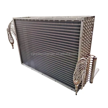 Zhonggu Copper Tube Aluminum Fin Air to Air Heat Exchanger Evaporator Coil for Commercial Air Conditioner