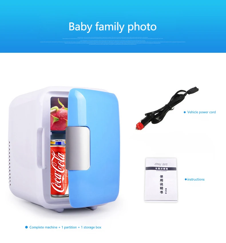 Portable Thermoelectric Cooler And Warmer Refrigerator Car Fridges