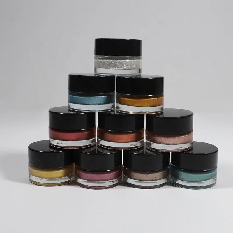 OCHAIN небольшой минимальный заказ Новое поступление горячие жидкие блестящие тени для век гелевый крем желейные тени для век